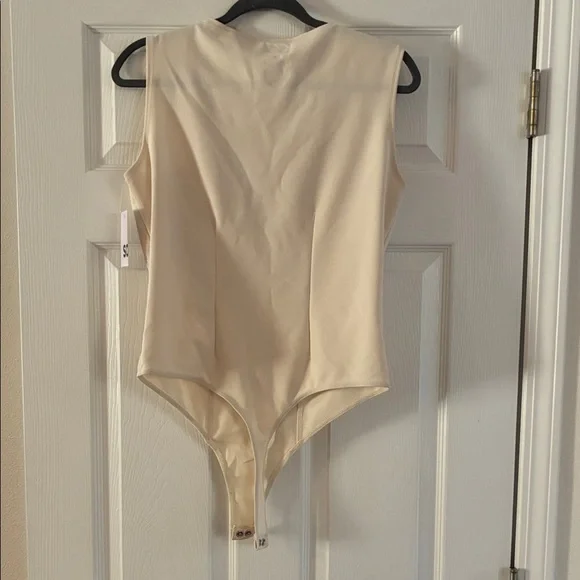 SO Beige One Piece Bodysuit - Picture 3 of 3